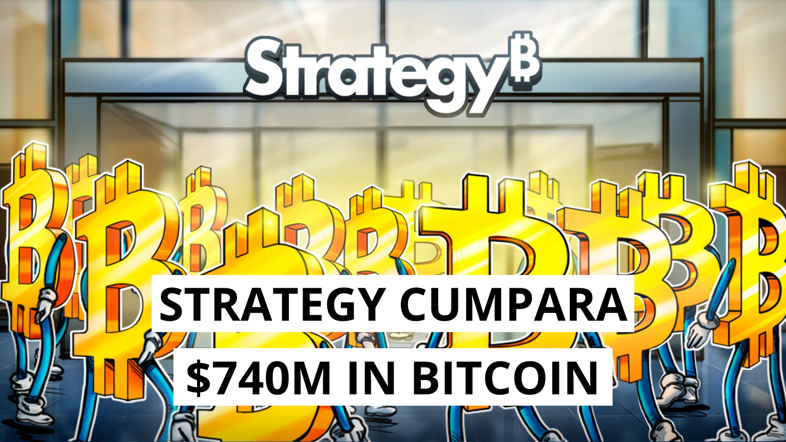 Michael Saylor adauga aproape 740 mil. USD in Bitcoin la portofoliul Strategy