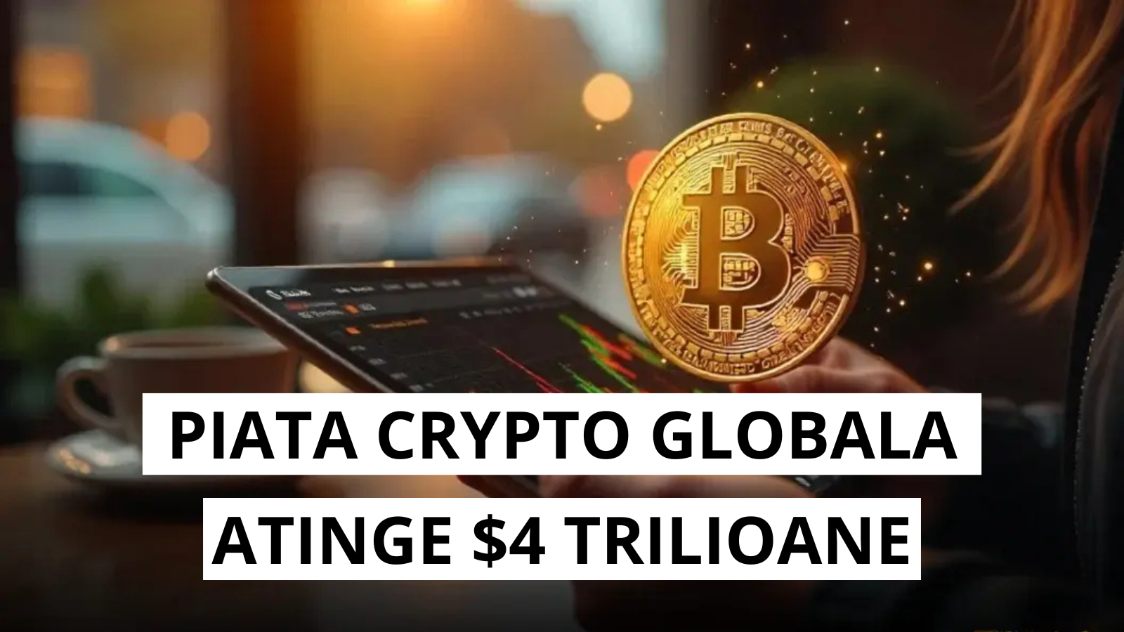 Prag record: Criptomonedele valoreaza acum peste 4 trilioane USD