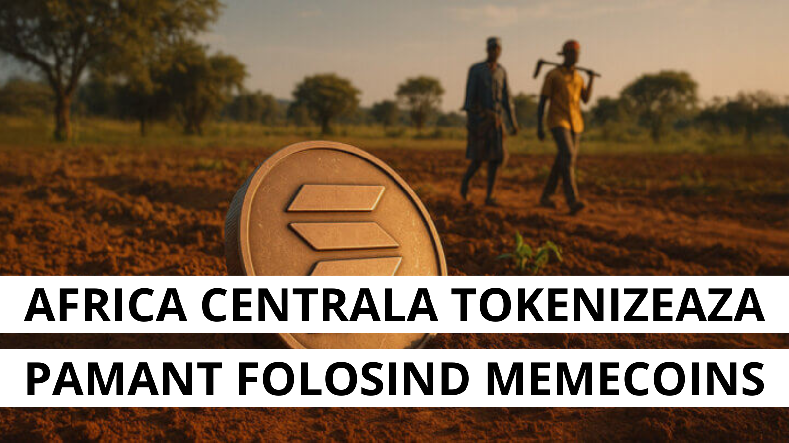 Republica Centrafricana tokenizeaza 1.700 de hectare cu memecoin pe Solana