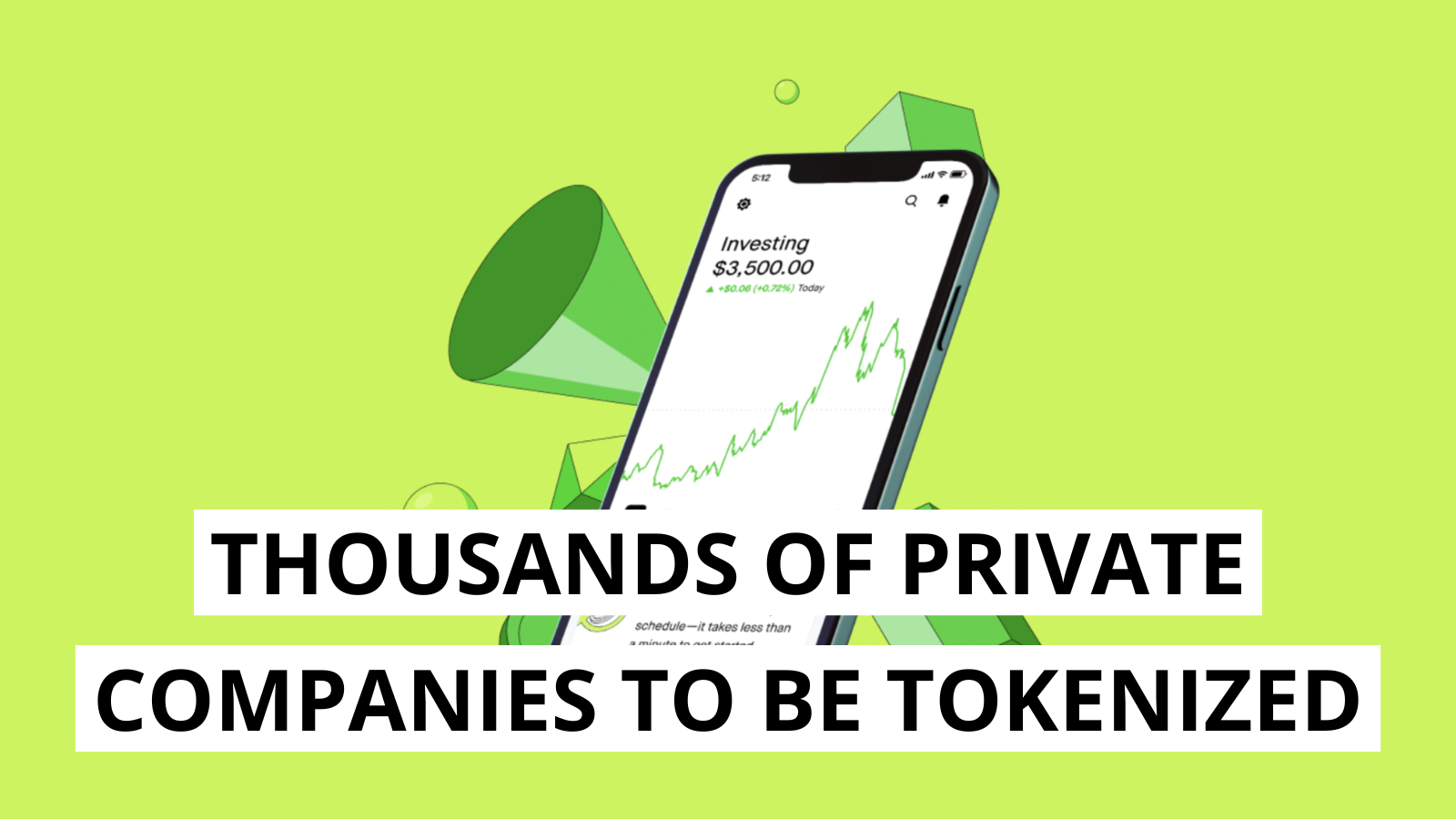 Robinhood Plans to Launch Thousands of Private Companies as Tokenized Stocks