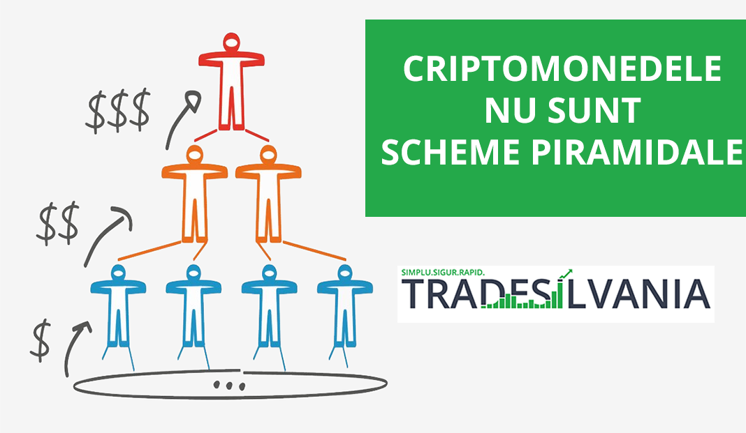 Criptomonedele nu sunt scheme piramidale