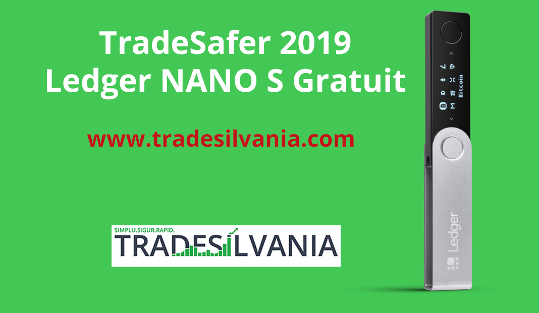 Castiga un Ledger Nano S - Tombola lunara pentru membrii Tradesilvania